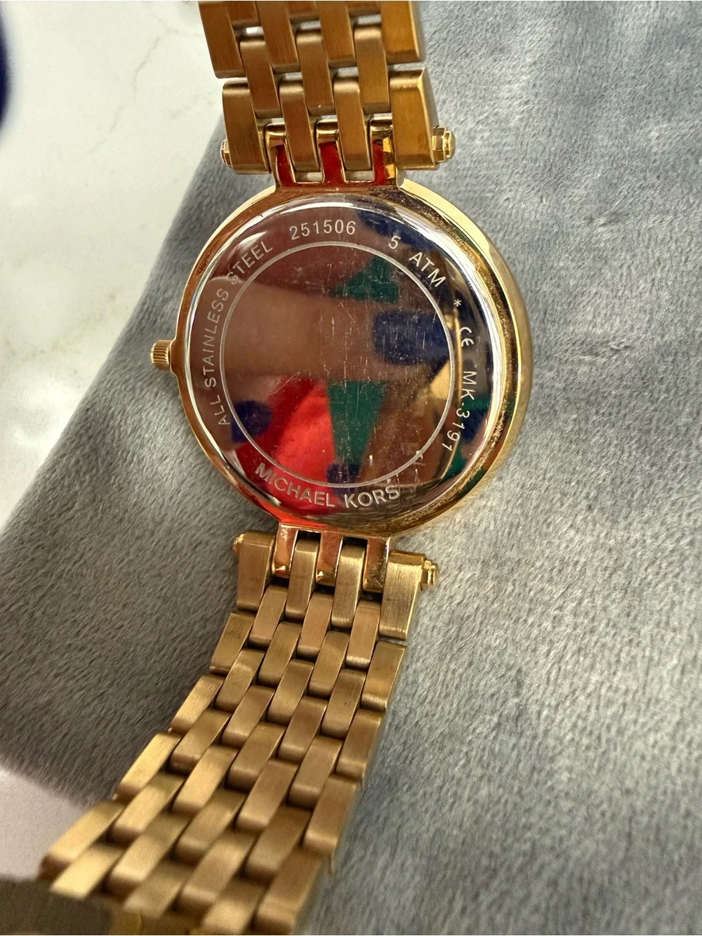 Michael Kors Gold Diamond-Accent Women’s Watch